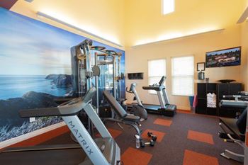 Fully equipped fitness center
